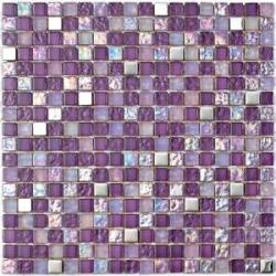 INTERMATEX Mozaic lila din sticla si marmura Lagos Persia 30x30 cm (IMTX-Lagos Persia)