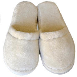 Soft Cotton COMFORT uniszex frottír papucs 30 cm Bézs / Beige