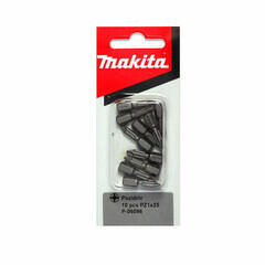 Makita 25 mm | PZ1 | 1/4 inch bit de impact pozidrive 10 buc (P-06096) Set capete bit, chei tubulare