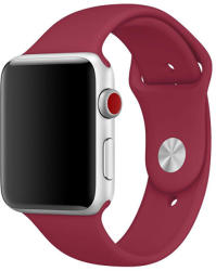 4wrist Curea de silicon pentru Apple Watch - burgundy 38/40/41 mm - S/M