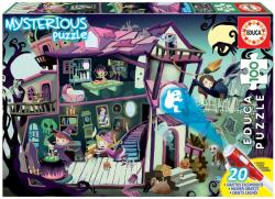 Educa Puzzle Mysterious Ghost House Educa 100 piese- fantomele luminează la lampă (EDU18611) Puzzle