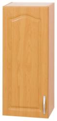 TEMPO KONDELA Cabinet de bucătărie, superior, stânga, anin, LORA MDF NEW KLASIK W30/735