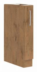 TEMPO KONDELA Cabinet inferior cu coş pull-out, stejar Lancelot, VEGA D15 CARGO BB