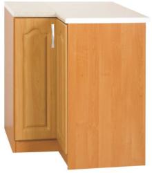 TEMPO KONDELA Cabinet de bucătărie, inferior, stânga, anin, LORA MDF NEW KLASIK S90/90