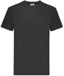 Fruit of the Loom Csomag akciós póló (minimum 3 db) Uniszex póló Rövid ujjú Fruit of the Loom Super Premium Tee - XL, Fekete