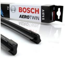 Bosch SEAT Córdoba II Sedan (6L2) 2006-2009-ig első ablaktörlő lapát készlet, méretpontos, gyári csatlakozós, Bosch 3397118974 A974S (A974S)