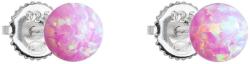 Swarovski elements argint cercei sâmburi 11246.3 cu roz sintetic opal