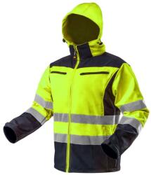 NEO TOOLS Softshell Munkakabát Kapucnival Sárga 81-700