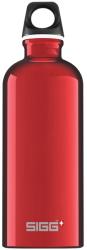 SIGG Bidon din aluminiu traveller red, 0.6l - bekid