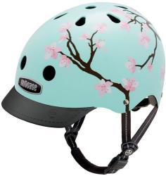 Nutcase Casca protectie femei Nutcase Cherry Blossom Street Bleu 2018