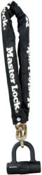 Master Lock Antifurt Master Lock lant armat cu mini U-lock 900 x 10mm Negru