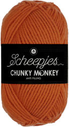 Scheepjes Chunky Monkey 1711 Deep Orange - sötét narancs akril fonal