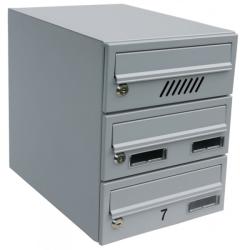 KĽUČKA Z26 cutie poştală modulară RAL 4 chei Fără numerotare RAL 9016 / Albă 95mm (1137K23243)