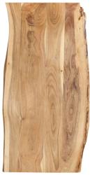 vidaXL Blat de masă, 118x(50-60)x2, 5 cm, lemn masiv de acacia (286333)