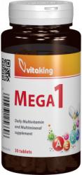 Vitaking Multivitamina cu minerale si folat Mega 1, 30 cpr, Vitaking
