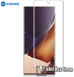 SUNSHINE Hydrogel TPU képernyővédő fólia - Ultra Clear, ÖNREGENERÁLÓ! - 1db, TOKBARÁT - SAMSUNG Galaxy Note20 Ultra (SM-N985F)