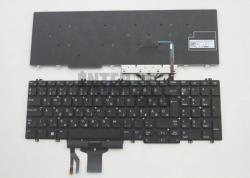 Dell Precision 7530 7730 7740 M7530 M7730 series 0MWT9D MWT9D trackpointtal (pointer) fekete magyar (HU) laptop/notebook billentyűzet gyári