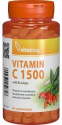 Vitaking Vitamina C 1500 mg cu macese, 60 cpr, Vitaking