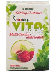 Vitaking Vitadrink – bautura cu electroliti, 10 portii, Vitaking