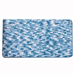 Kring Welcome Lábtörlő-beléptető szőnyeg, 100% poliészter, 78x48 cm, Kék/Fehér (ER-10-80)