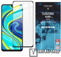 MyScreen Xiaomi Redmi Note 9S, Redmi Note 9 Pro, Redmi Note 9 Pro Max, Poco M2 Pro, MYSCREEN üvegfólia, Full cover, 0, 33mm, 9H, Full glue, Fekete (MD4822TGDEFGBLACK)