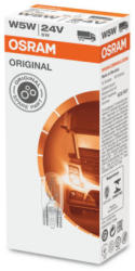 OSRAM T10 W5W 24V Original Line izzó (10db-os készlet)