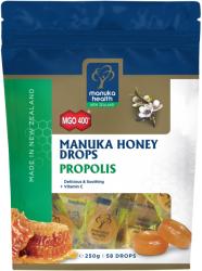 Manuka Health Bomboane dropsuri cu miere de Manuka MGO 400+ (250g) (propolis)