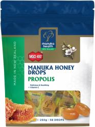 Manuka Health Bomboane miere de Manuka MGO 400+ (250g) : propolis+vitC | Manuka Health