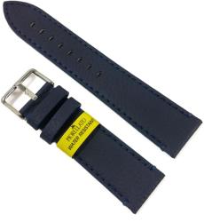 Morellato Curea de ceas Morellato Water Resistant - Piele Naturala - Culoare Bleu - 18mm, 20mm, 22mm, 24mm - A01X5394D14062CR (A01X5394D14062CR)