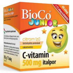  BioCo C-vitamin Junior italpor - 75 adag - egeszsegpatika
