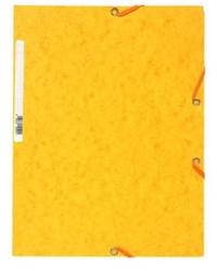 Exacompta A4 sárga prespán gumis mappa (P2110-0590) - bestbyte