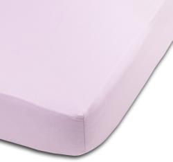 Kidizi Cearceaf din bumbac cu elastic roata pentru patut 120x60 cm Kidizi Pink (5949221102054)