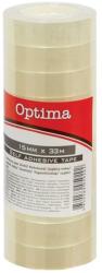 OPTIMA Ragasztószalag OPTIMA víztiszta 15mmx33m átlátszó 10 db/csomag (29061)