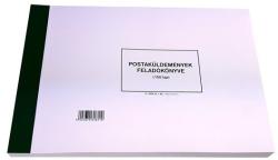 PÁTRIA Nyomtatvány postaküldemények feladókönyve PATRIA A/4 fekvõ 150 lap (C.7976-12) - tonerpiac