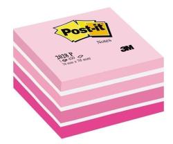 Post-it Öntapadós jegyzettömb 3M Post-it LP 2028P 76x76mm aquarell pink 450 lap (12630) - tonerpiac