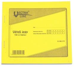 Vectra-line Nyomtatvány vételi jegy VECTRA-LINE 50x2 vegykezelt - tonerpiac