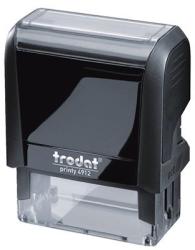 TRODAT Bélyegzõ TRODAT Printy 4.0 4912 eco-fekete ház fekete párna (4912F/F) - tonerpiac