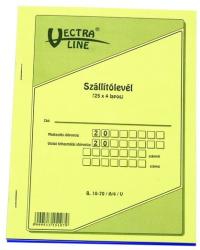 VECTRALINE Nyomtatvány szállítólevél VECTRALINE A/5 25x4 álló (1 csomag tartalma 20 darab) (B10-70/A/V)