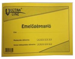 VECTRALINE Nyomtatvány emelõgépnapló VECTRALINE A/5 fekvõ 32 lapos (VEC0023) - tonerpiac