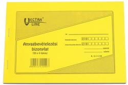 Vectra-line Nyomtatvány anyag bevét VECTRA-LINE 25x4 8 tételes - tonerpiac