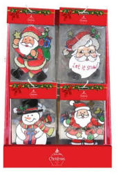 Luna Karácsonyi ablakmatrica többféle változatban 14x18cm (000660023) - jatekshop