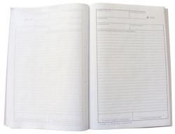  C. 18-72/V A4 25x3lap álló "Ellenőrzési napló" nyomtatvány (C.18-72/V) - bestbyte