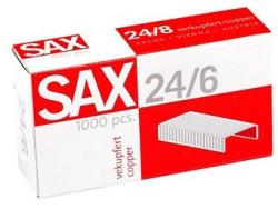 SAX Tűzõkapocs SAX 24/6 réz 1000 db/dob (7330063000) - tonerpiac
