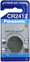 Panasonic CR2412 3V lithium gombelem (Panasonic-CR2412-1bl)