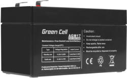 Green Cell 12V 1.2Ah AGM VRLA Akkumulátor (AGM17)