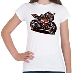 printfashion cbr firebladereps - Női póló - Fehér (2895369)