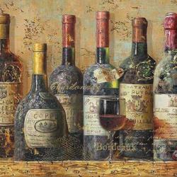 Ambiente Best Wines papírszalvéta 33x33cm, 20db-os