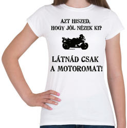 printfashion LÁTNÁD3 - Női póló - Fehér (2911083)