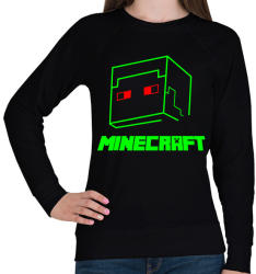 printfashion Minecraft - Női pulóver - Fekete (2959313)