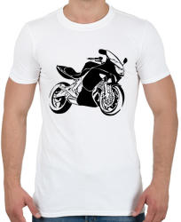 printfashion er6f - Férfi póló - Fehér (2900561)